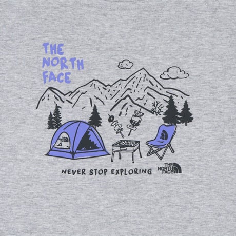 K'S HIKE CAPRI CREW SET MELANGE GREY NT7US14U