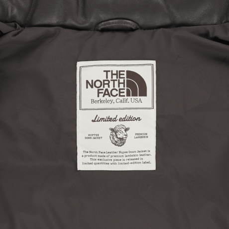 【数量限定】LEATHER NUPTSE JACKET (RDS) BROWN NJ1DR54K