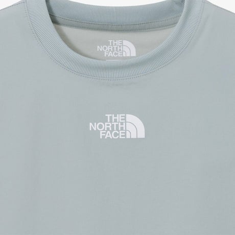 W'S ICE RUN S/S R/TEE COOL GRAY NT7UR36L