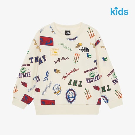 K'S WILDPATCH SWEATSHIRTS CREAM NM5MR52T