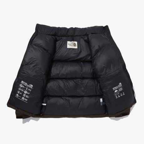 NOVELTY NUPTSE AIR RDS DOWN JACKET BROWN NJ1DQ50