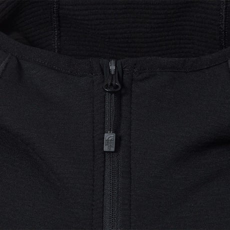FORGE L/S HOOD ZIP-UP BLACK NJ5JS55A