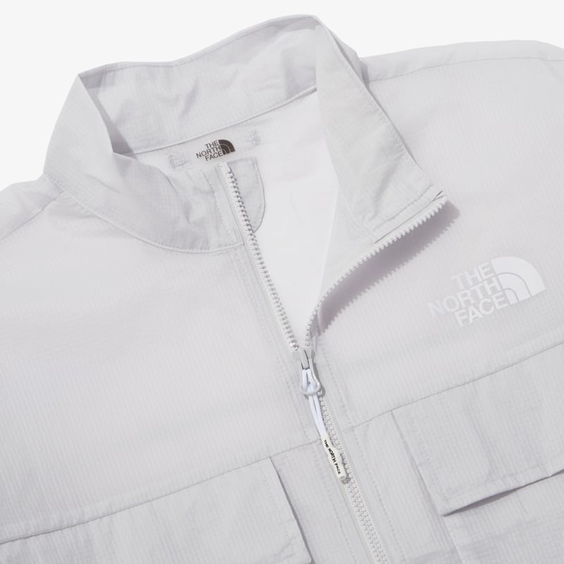 W'S RESTON CROP JACKET ICE GRAY NJ3LP32J | THE