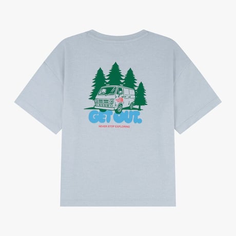 K'S OUTLAND CREW SET STONE GRAY NT7US15T
