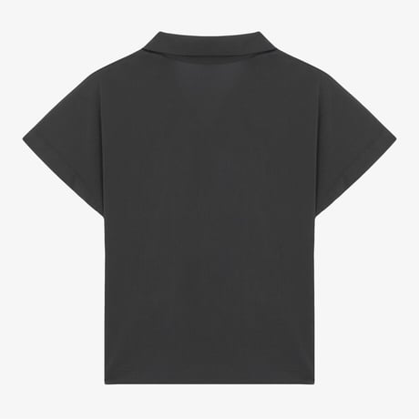 W'S FROST S/S POLO CHARCOAL GREY NT7PR42B