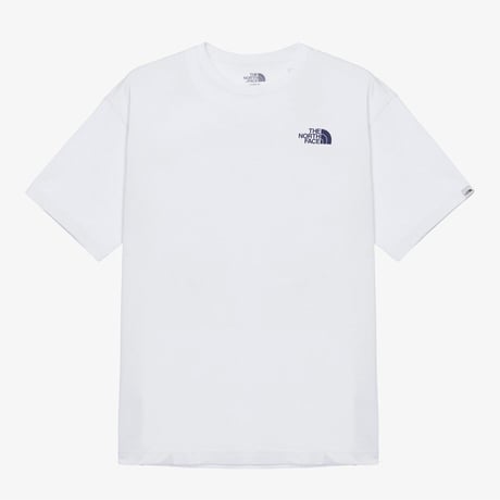 FLORAL S/S R/TEE WHITE NT7UR08K