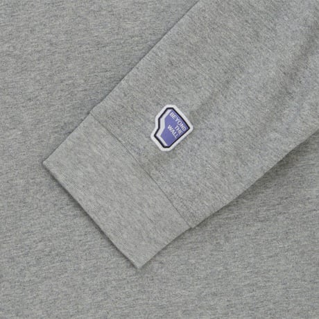 M'S KARABINER L/S R/TEE MELANGE GREY NT7TR70A