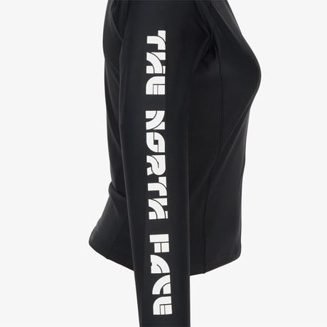 W'S WAVEY RASHGUARD BLACK NJ5JR33A