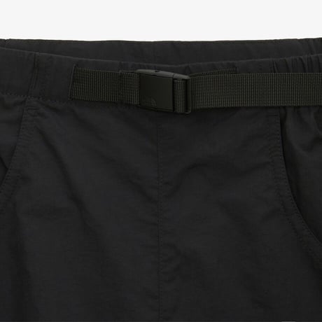 M TNF RED BOX NYLON BELTED SHORT BLACK NS6NS28A