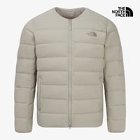 M'S POPLAR DOWN CARDIGAN (RDS) GRAYISH BEIGE NJ1DR54C