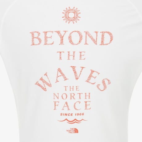W'S SURF RASHGUARD ZIP UP WHITE NJ5JS31B