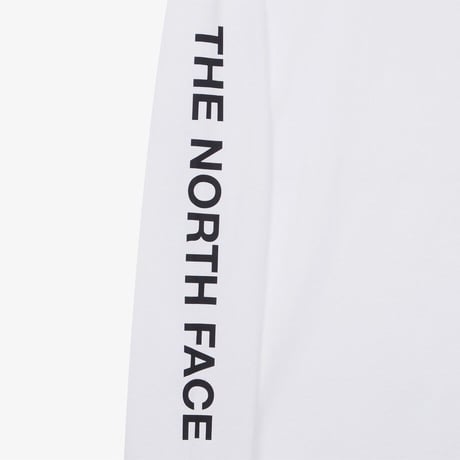 TNF CORE EX L/S R/TEE WHITE NT7TR59B