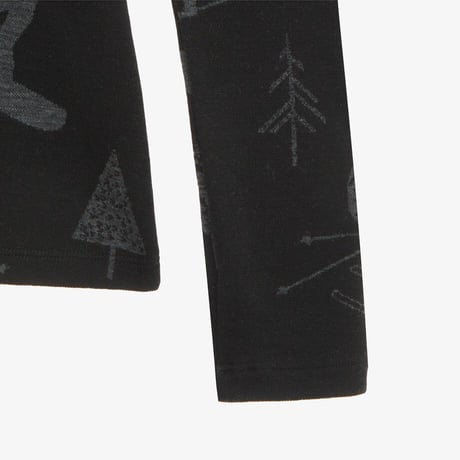 W'S VAIL TURTLE NECK BLACK NT7AR89A