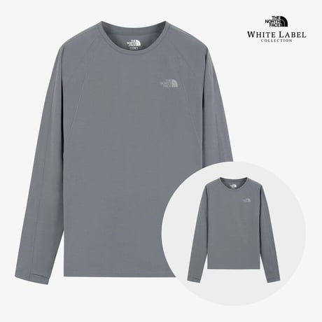 VARIX L/S R/TEE STEEL GRAY NT7TS56K