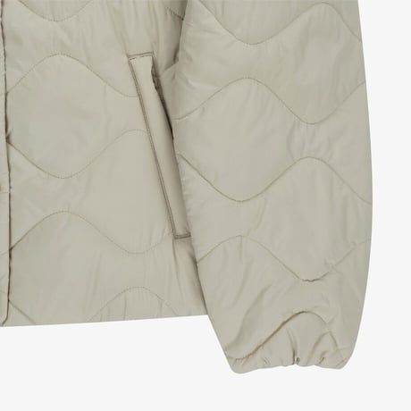 W'S FLOW HEAT JACKET BEIGE NJ3NR81J