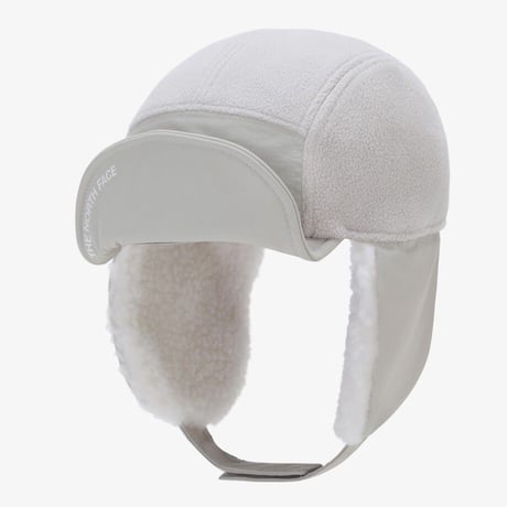 WL FLEECE EARMUFF CAP WHITE SAND NE3CS57K