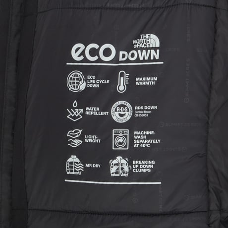 【SUMMIT SERIES】M'S HIMALAYAN COAT (RDS) BLACK NC1DR99A