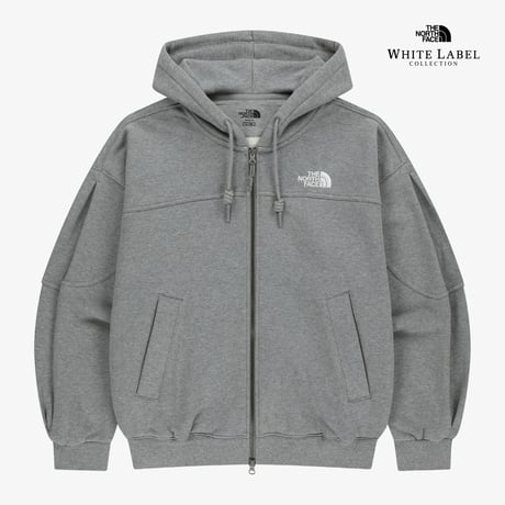 DAYOFF HOOD ZIP UP HEATHER GRAY NJ5JR50
