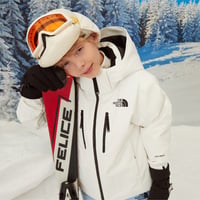 K'S VAIL JACKET WHITE NJ2HR55T