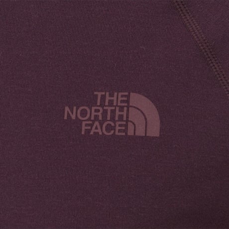 W'S RISCO L/S ZIP TEE VIOLET NT7LR84B