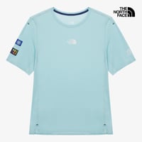 【SUMMIT SERIES】M SUMMIT HIGH TRAIL SS - GRAPHIC PASTEL BLUE NT7US83B