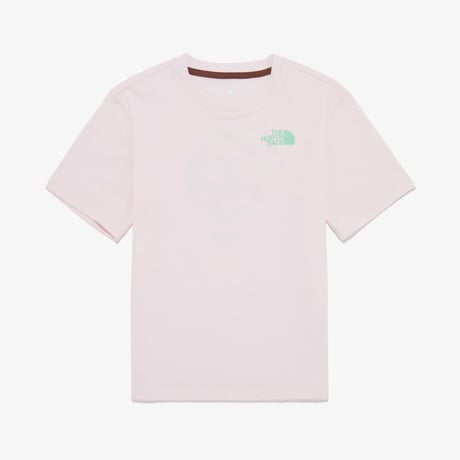 K'S TNF HANGEUL S/S R/TEE 1 LIGHT PINK NT7UR28V