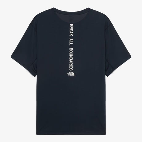 TNF RUN S/S R/TEE NAVY NT7UR19B