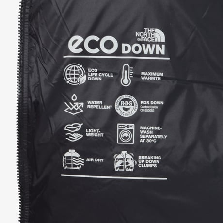 NOVELTY NUPTSE AIR RDS DOWN JACKET BLACK NJ1DQ50J