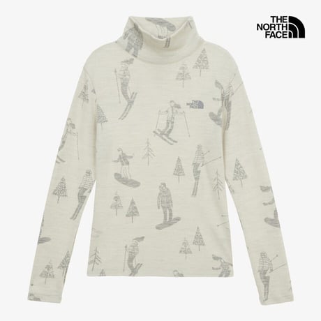 W'S VAIL TURTLE NECK WHITE NT7AR89B
