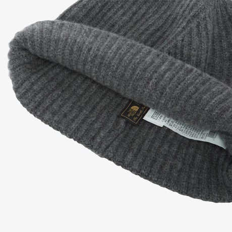 OBLIQUE SLIM BEANIE DARK GRAY NE3BR82B