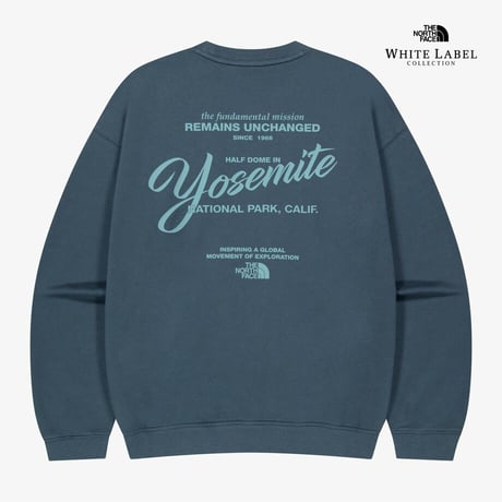 YOSEMITE SWEATSHIRTS DUSK BLUE NM5MS55L