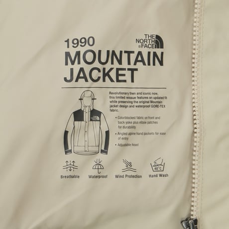 M'S GTX MOUNTAIN JACKET GRAYISH BEIGE NJ2GS00B