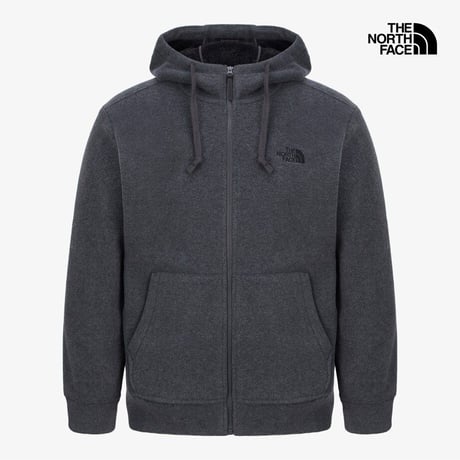 M'S FURRY EX FLEECE HOODIE HEATHER GRAY NJ4FS62B