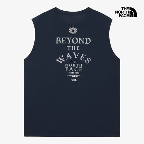SURF RASHGUARD SLEEVELESS NAVY NT7VS02B