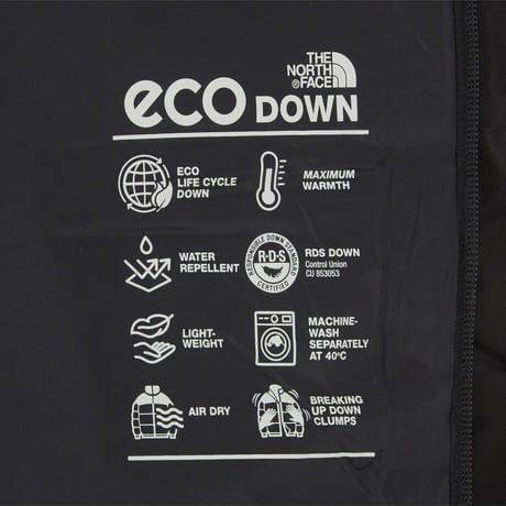 M'S CHALLENGE AIR DOWN COAT (RDS) REAL BLACK NC1DR50B