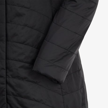 W'S CAMEL PADDING COAT BLACK NC3NQ80A