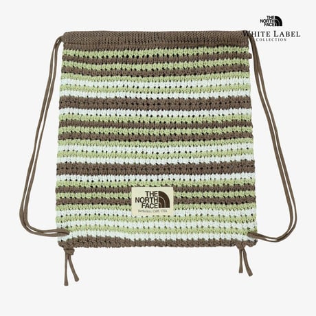 W CROCHET GYM SACK APPLE GREEN NN2PR19M