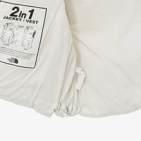 W'S NOVELTY NUPTSE DT DOWN JACKET (RDS) CREAM NJ1DQ86L