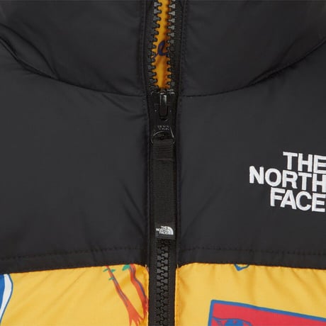 K'S PRINT NUPTSE JACKET (RDS) YELLOW NJ1DR65U