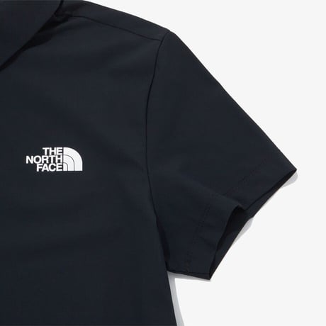 W'S ICE GREEN S/S POLO BLACK NT7PR31A
