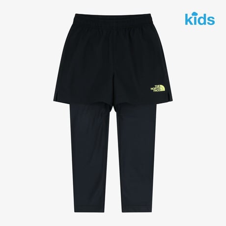 K'S SURF LEGGINGS SHORTS BLACK NF6KS02S