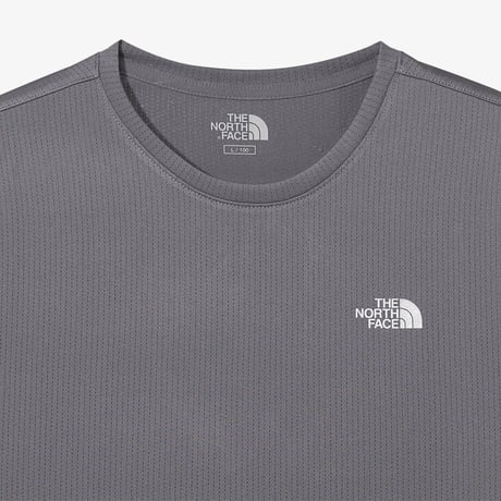 VENTRUN S/S R/TEE GRAY NT7UR20K
