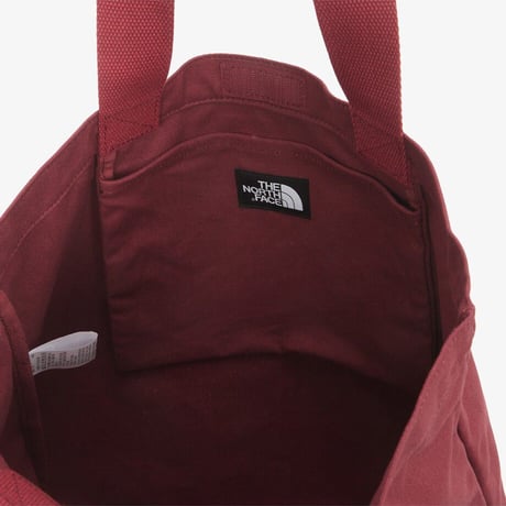 TNF 60TH ANNIVERSARY COTTON TOTE DARK RED NHN2PS368C