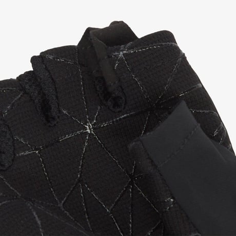 COOL LIGHT HALF GLOVE BLACK NJ3FR01A