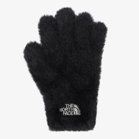 K'S MELLY FUR GLOVES BLACK NJ3GS54R