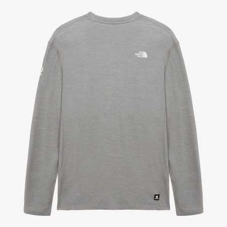 【SUMMIT SERIES】ORTLER BASE L/S R/TEE GRAY NT7TR97B