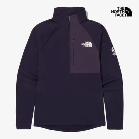 【SUMMIT SERIES】W'S SUMMIT MAKALU L/S ZIP TEE PURPLE NT7LQ80C