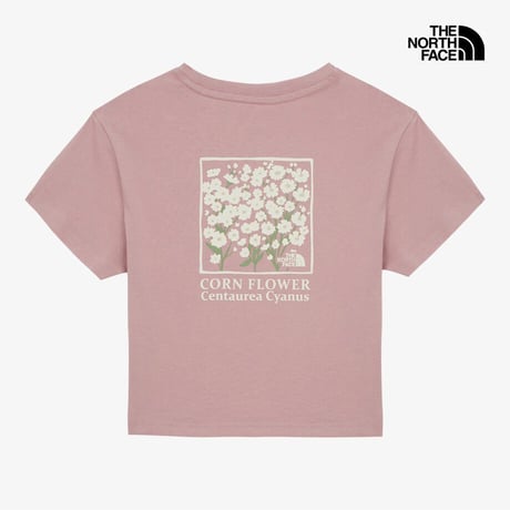 W’S FLORET S/S R/TEE GRAYISH PINK NT7UR32C