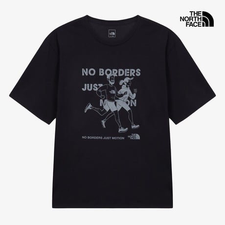 M'S NO-BORDERS S/S R/TEE 2 BLACK NT7US85A