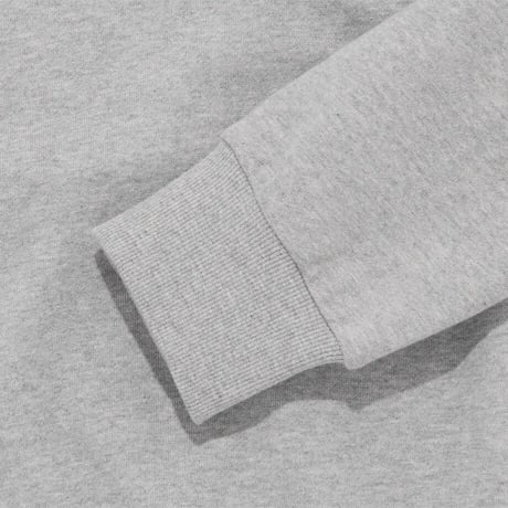 DOME LOGO HOOD PULLOVER MELANGE GREY NM5PQ50J